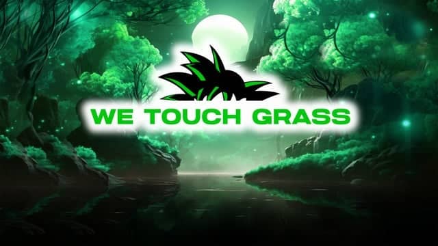 #WeTouchGrass